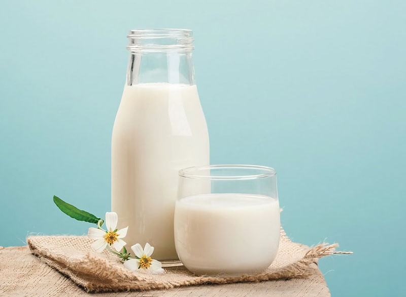 Sữa là thực phẩm không thể thiếu trong việc tăng chiều cao
