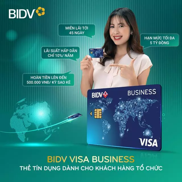 BIDV Visa Business: Giải pháp tài chính toàn diện và linh hoạt cho doanh nghiệp - Ảnh 2.